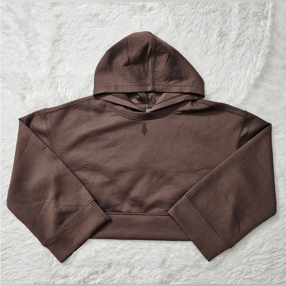 NWT Free People L hoodie brown L * hole - Picture 2 of 7